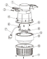 Preview: Osaga tube pump 45000l / h Pond and Stream Pump, 398 Watt